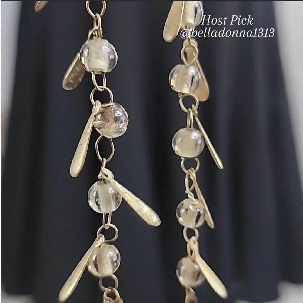Vintage Bead and Metal Necklace